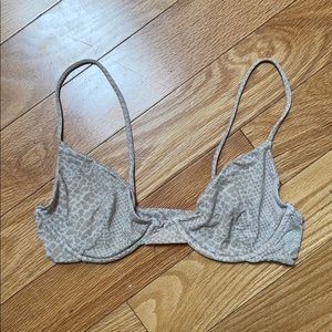 Nude Snakeskin Acacia Top